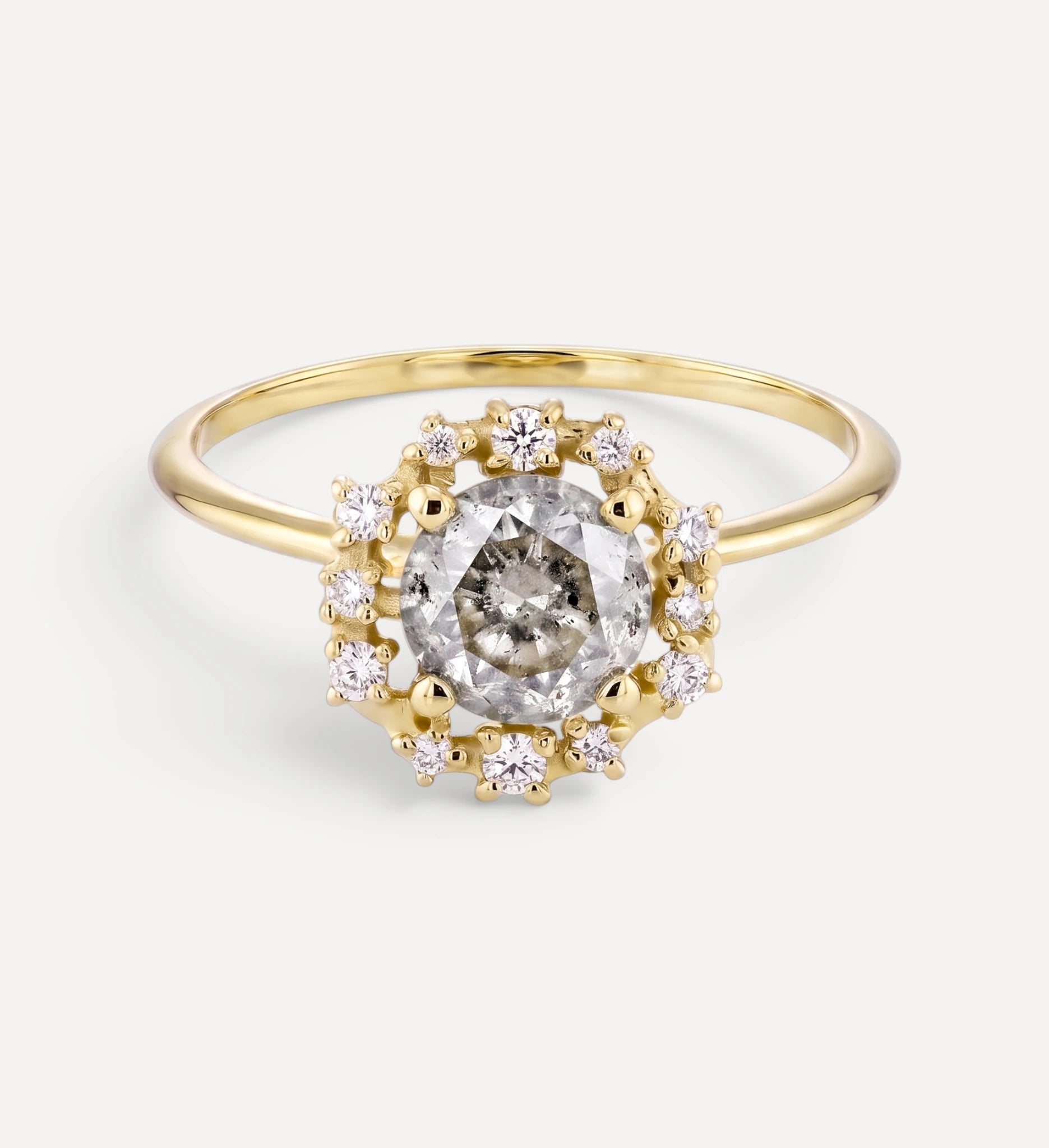Annalise | Salt & Pepper Diamond