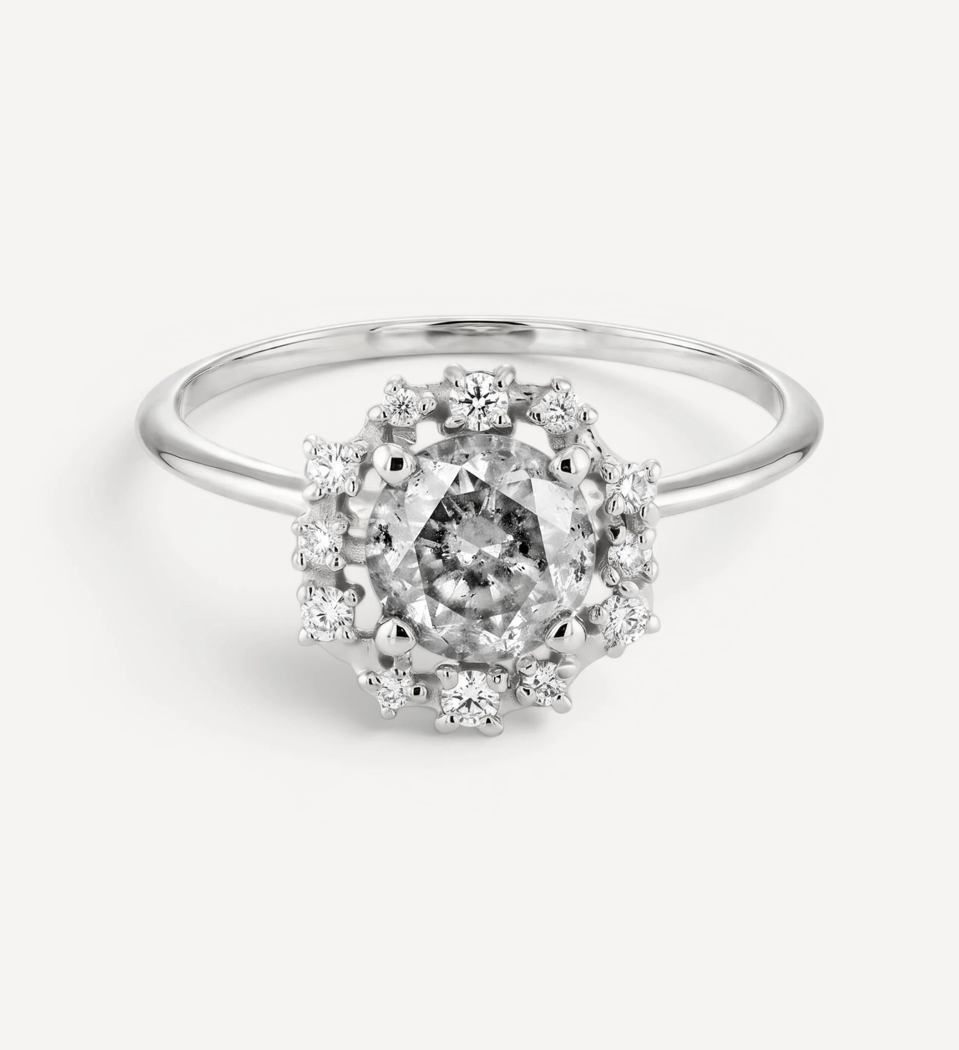 Annalise | Salt & Pepper Diamond