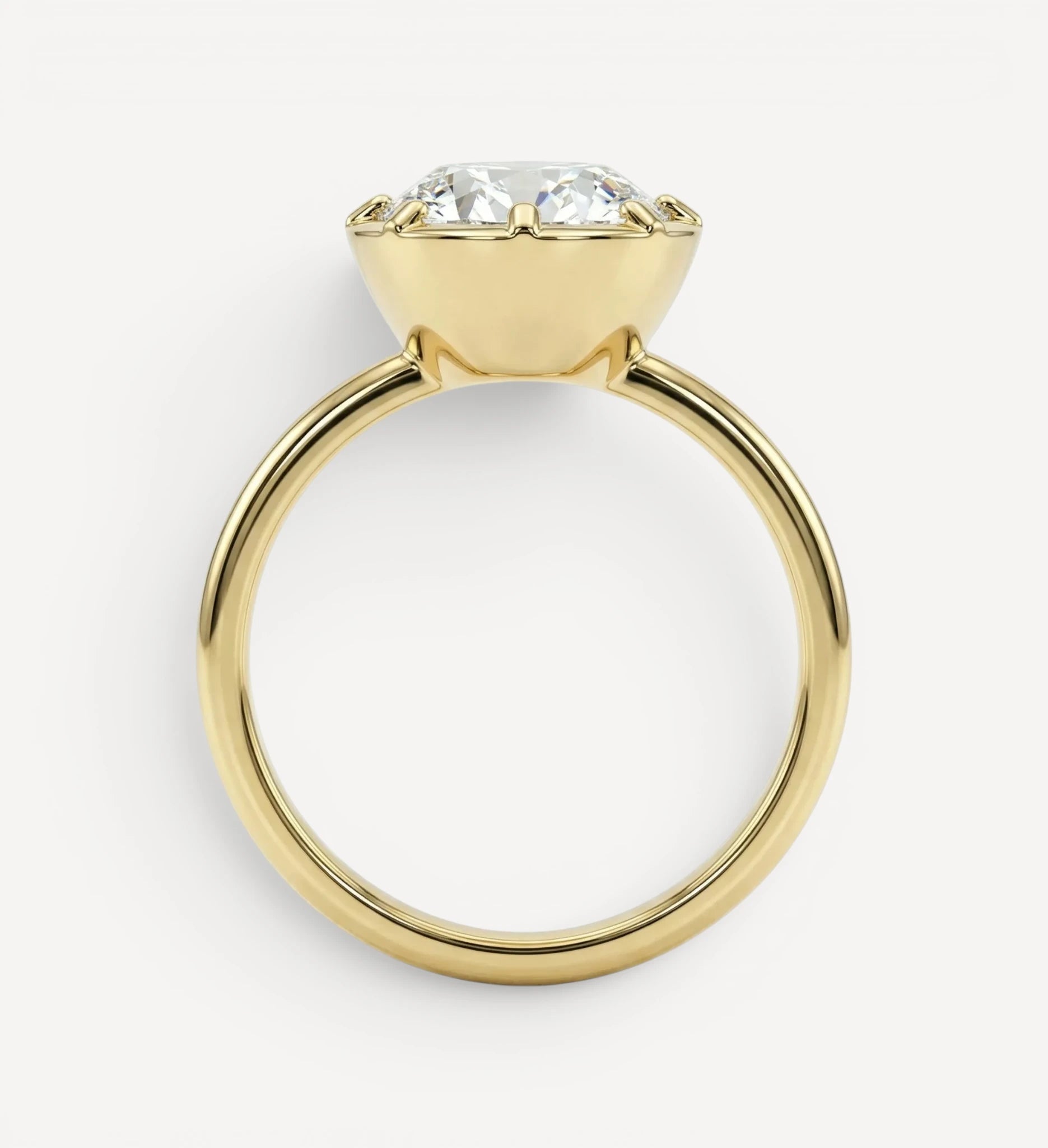 Minerva Solitaire | Asscher Diamond