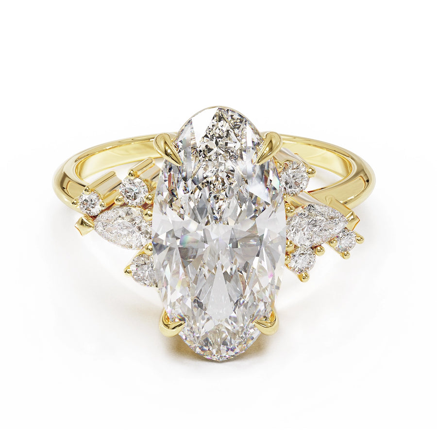 Daphne Cluster Ring | Moval Diamond