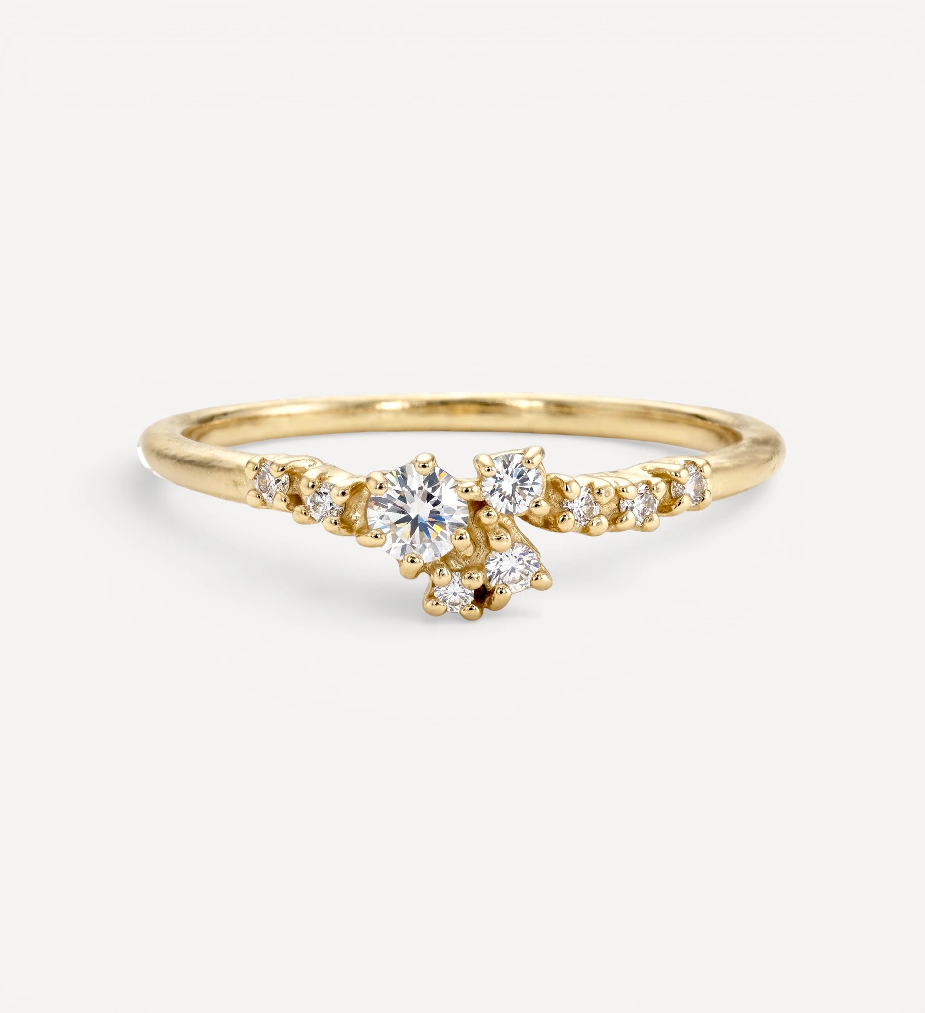 Raya Cluster ring | diamond
