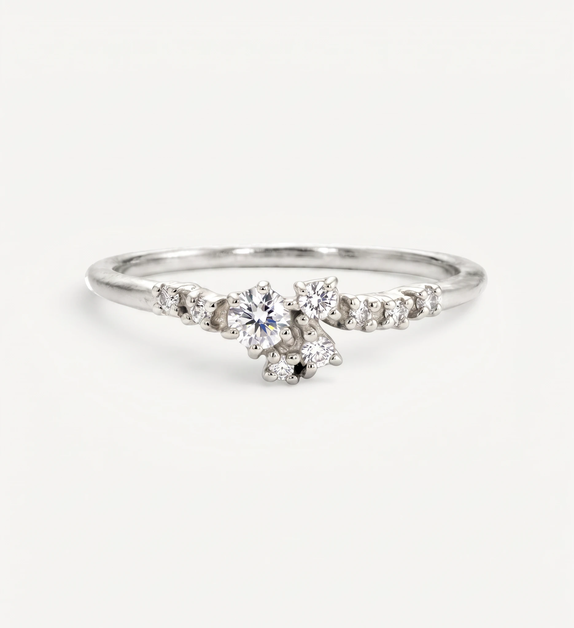 Raya Cluster ring | diamond