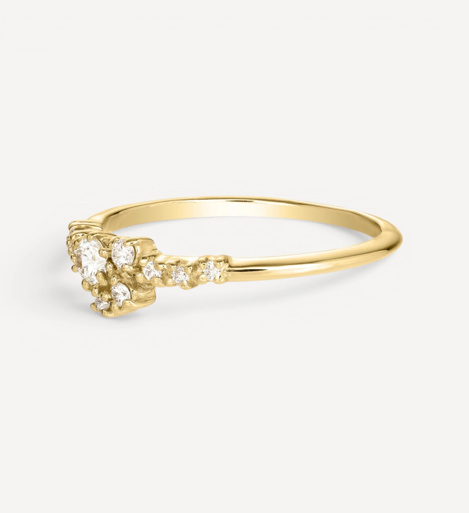Raya Cluster ring | diamond
