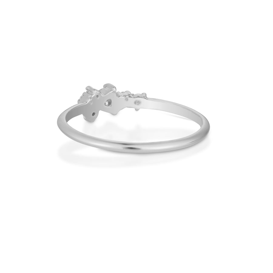 Elena Ring | white diamonds