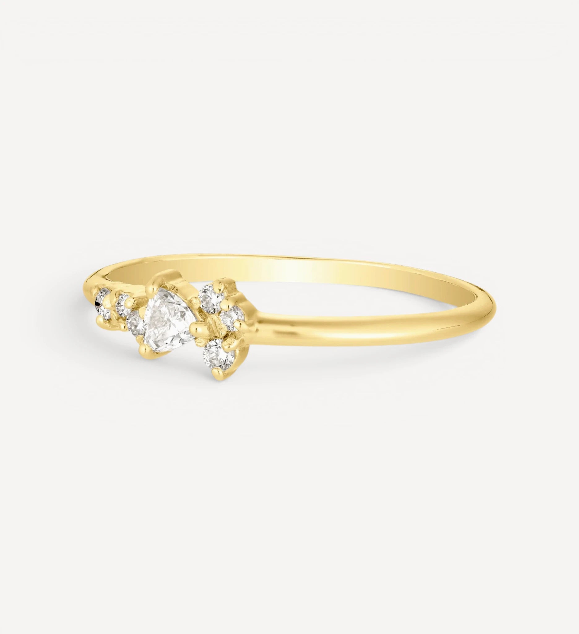 Elena Ring | white diamonds
