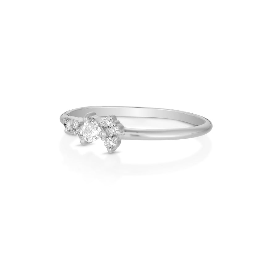 Elena Ring | white diamonds