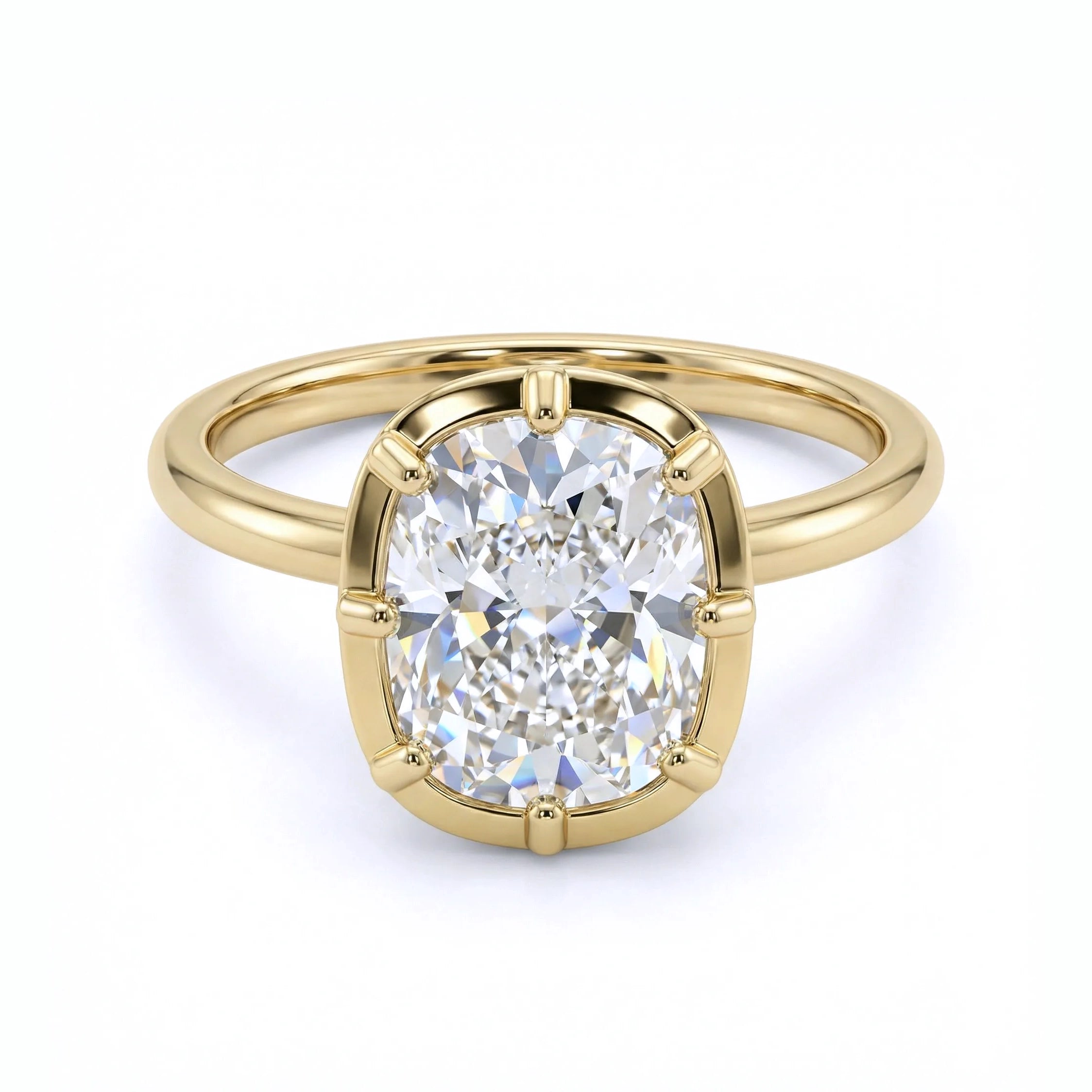 Minerva Solitaire | Cushion
