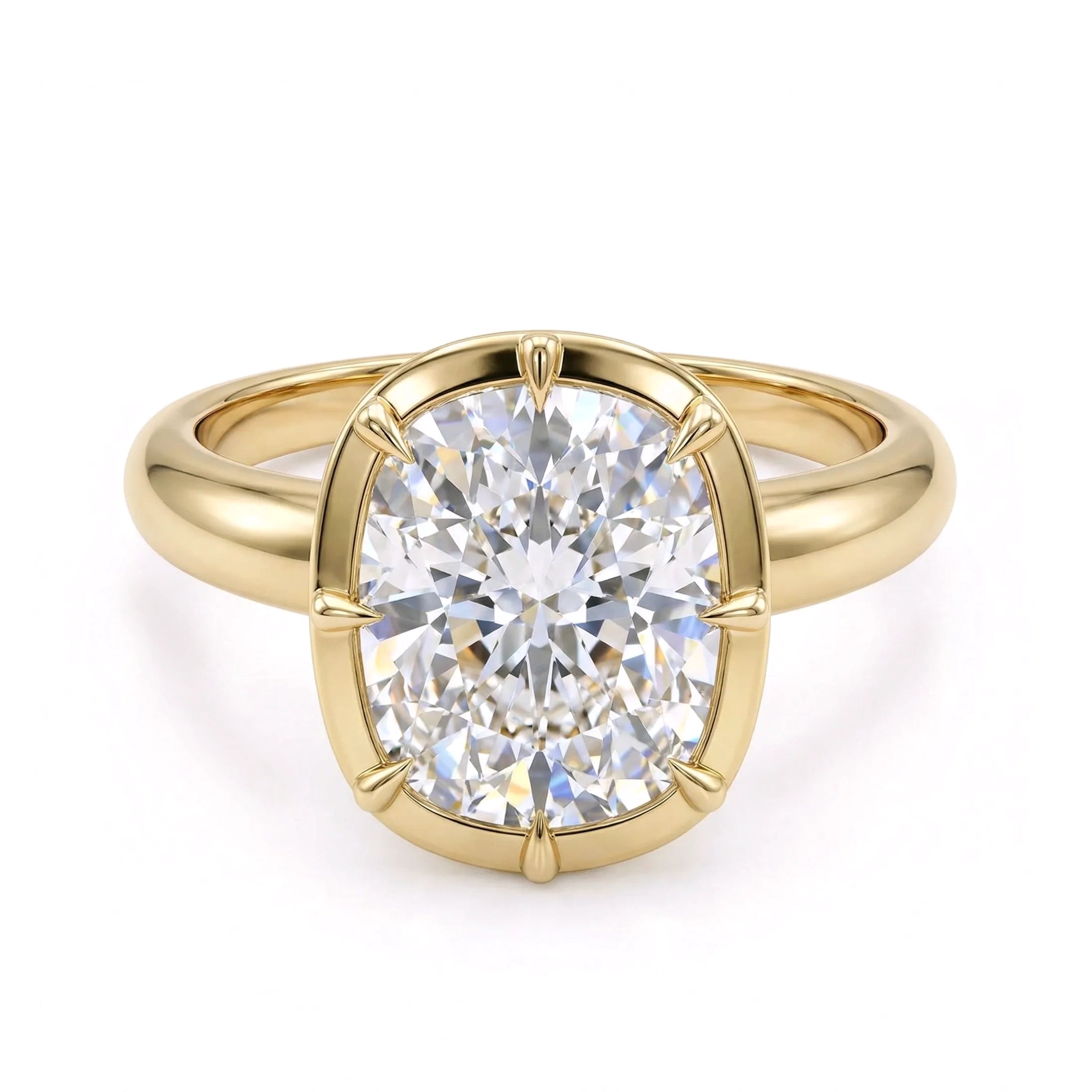 Sloane Ring | Cushion Diamond