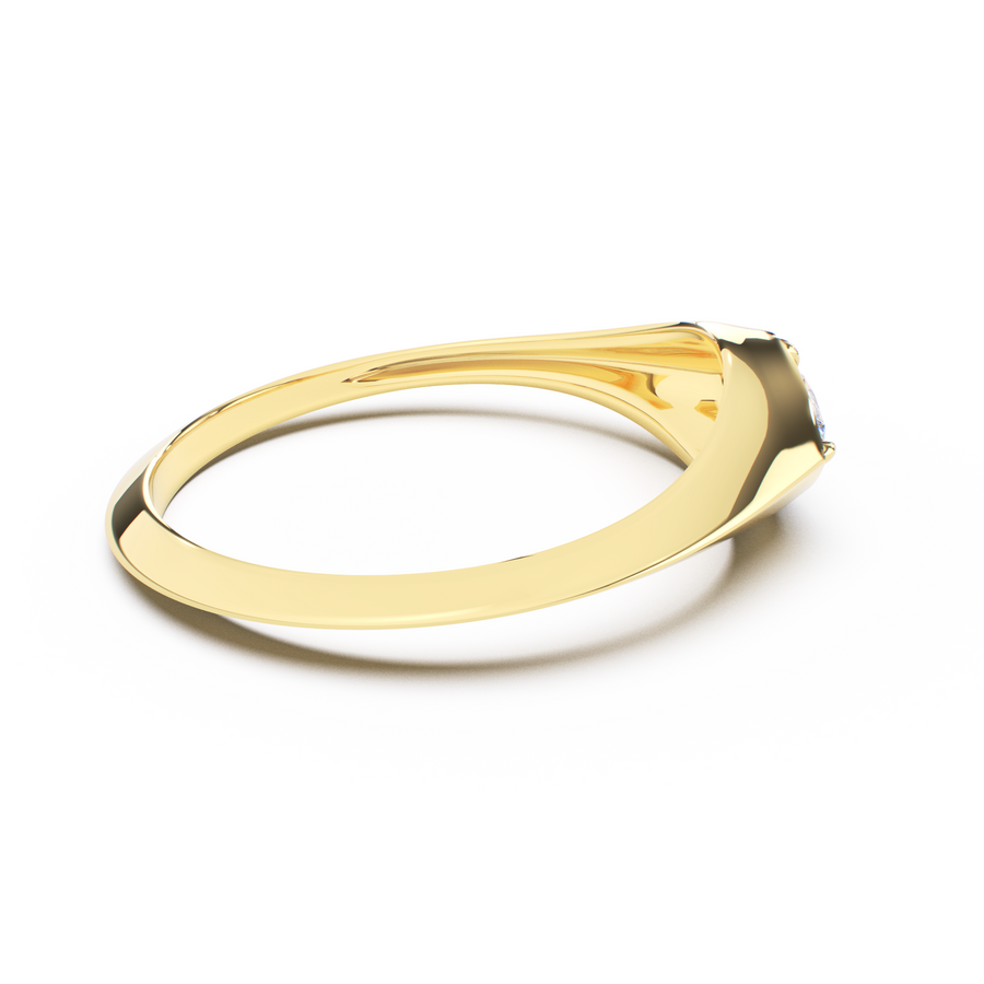 Fenwick Signet Ring II | 0.30ct Marquise Diamond