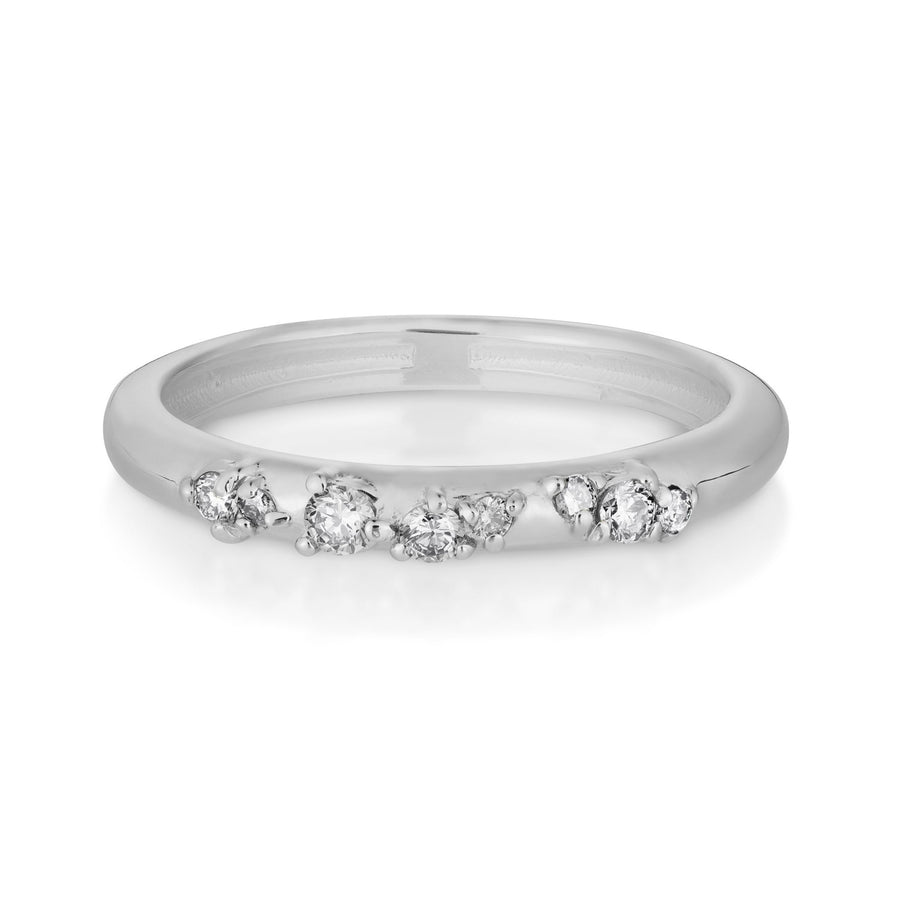 Fleur Ring | white diamonds