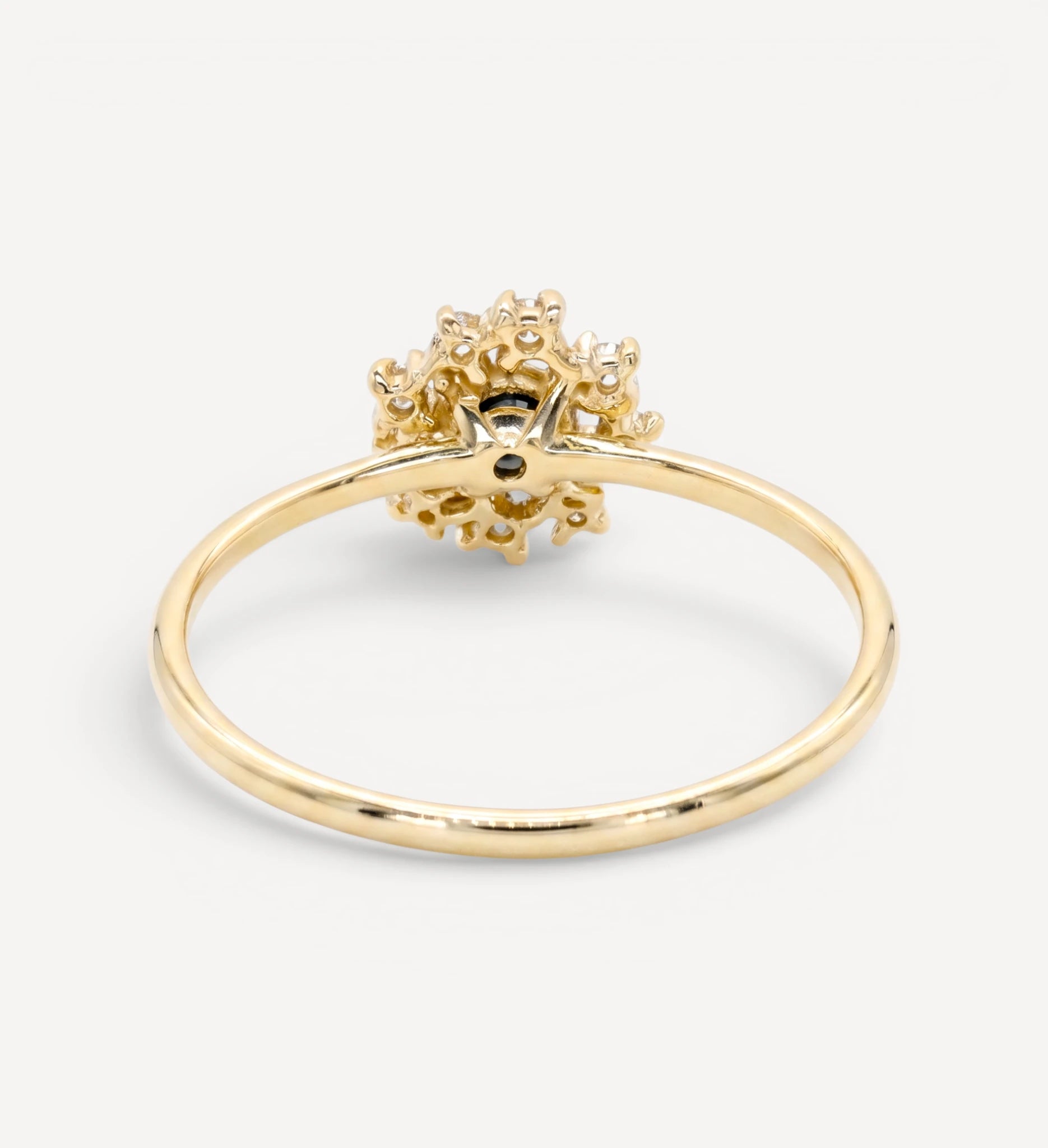 Florence II | green sapphire & diamonds