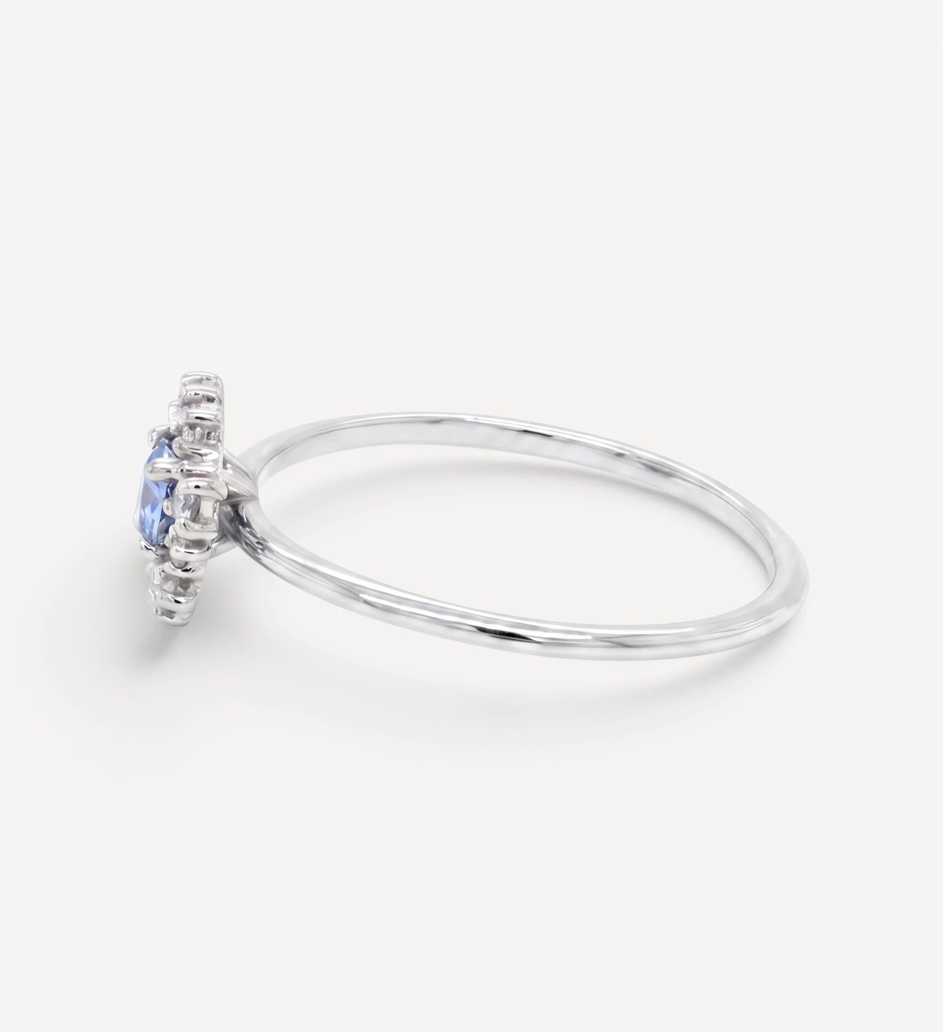 Florence II | blue sapphire & diamonds