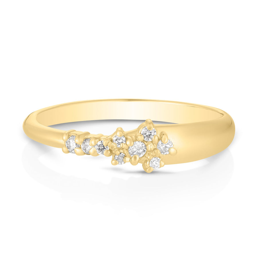 Gisele Ring II | white diamonds