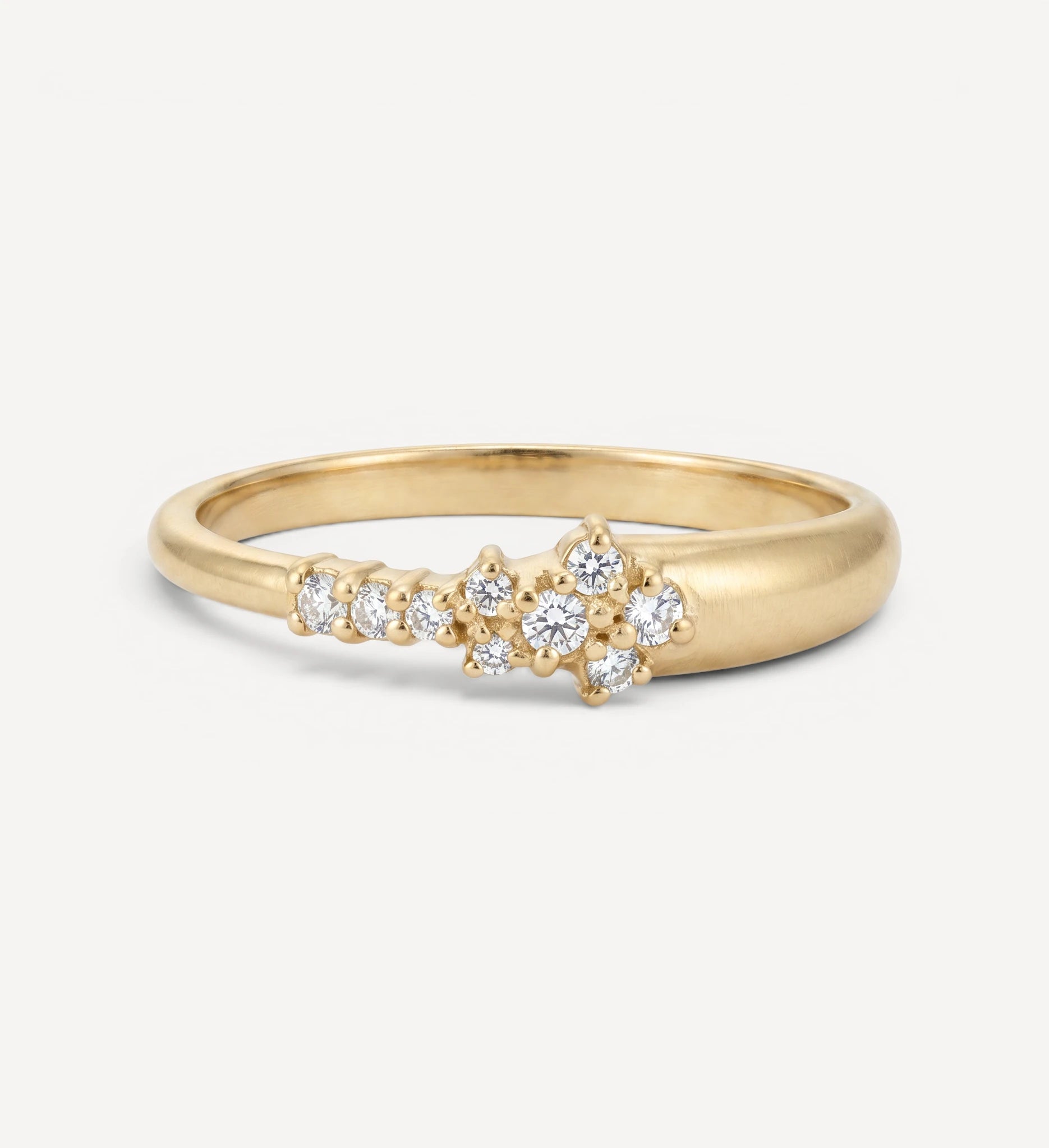 Gisele Ring | white diamonds