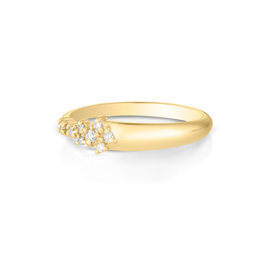 Gisele Ring II | white diamonds