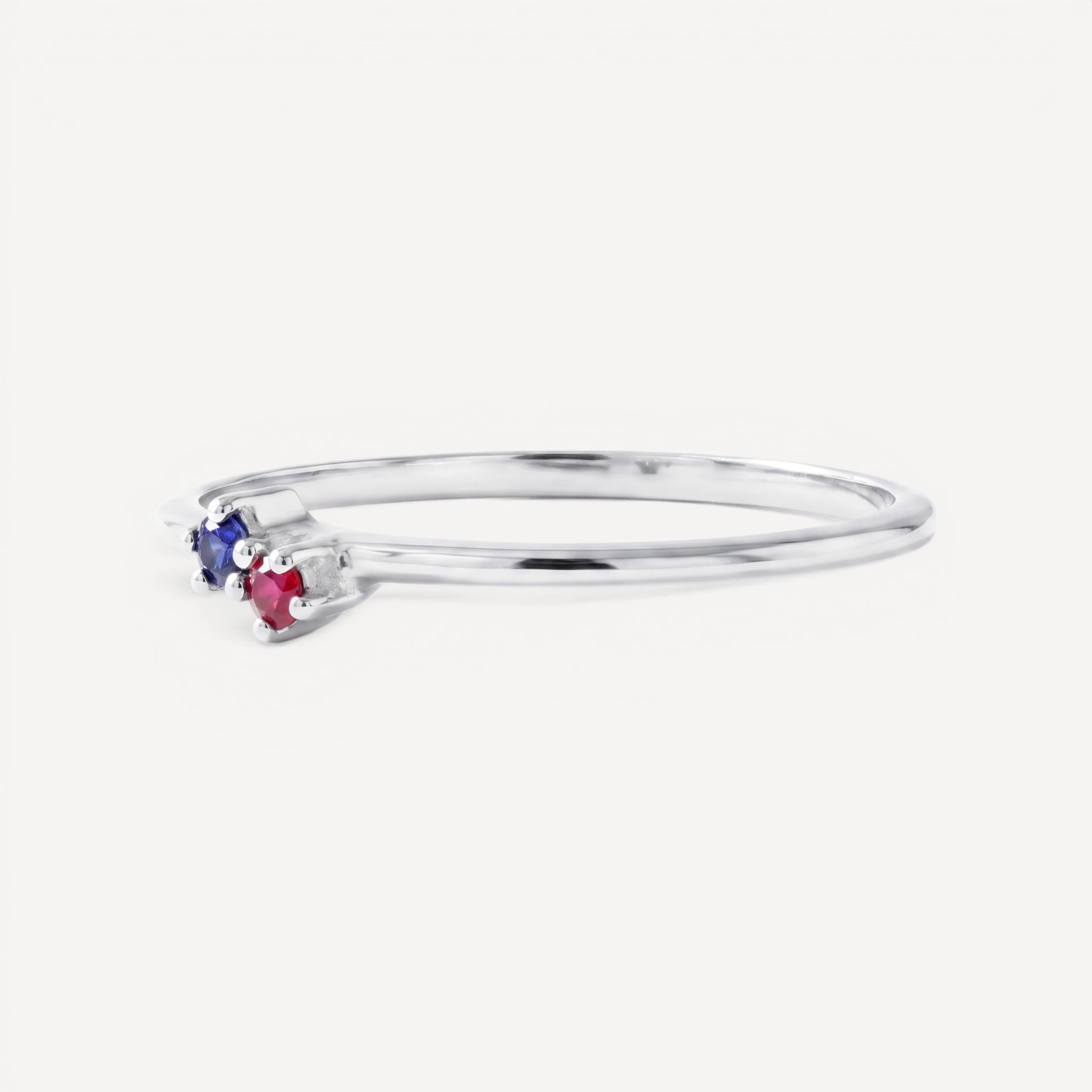 Twin Birthstone ring