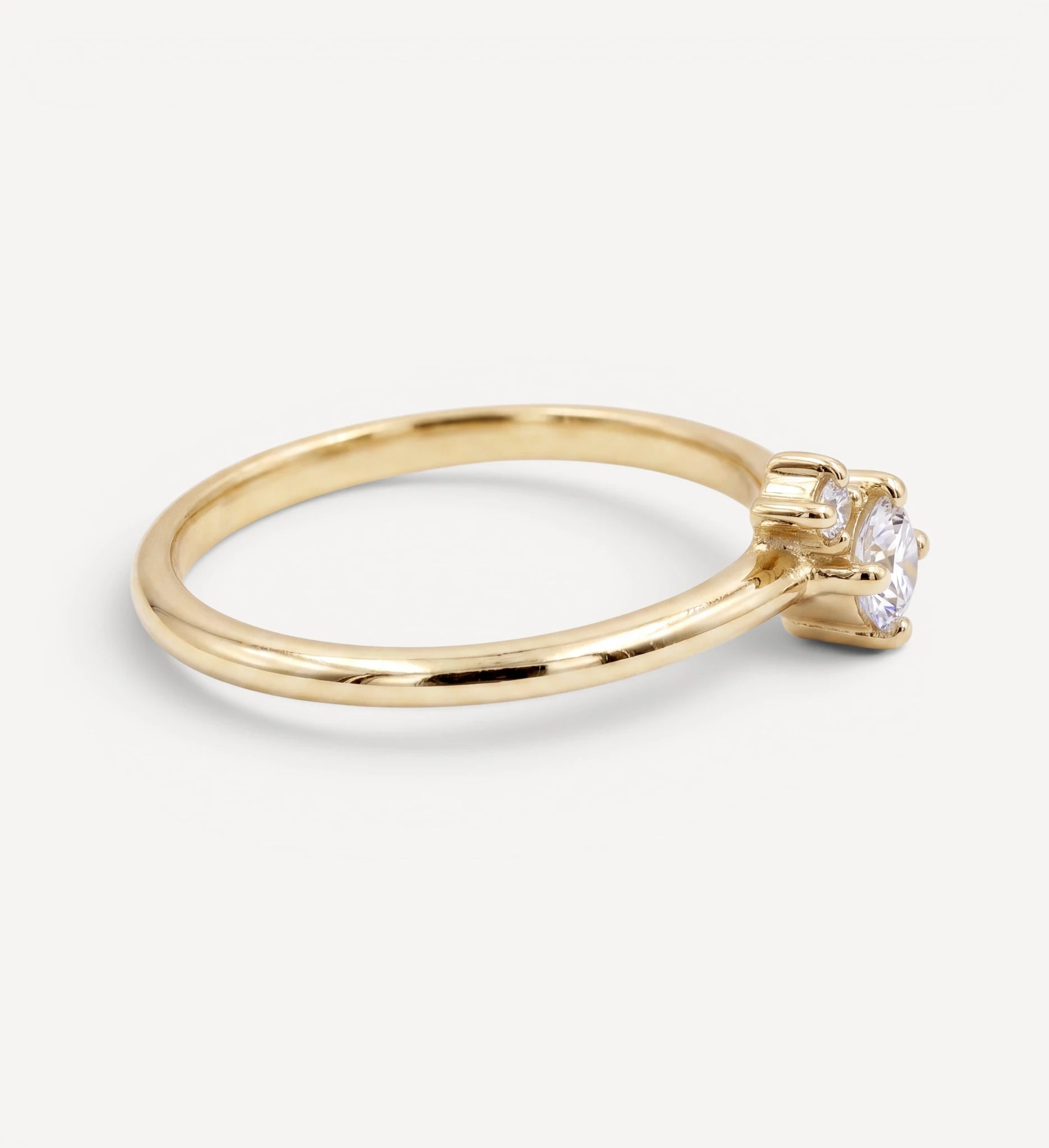 Mischa | white sapphire & diamond
