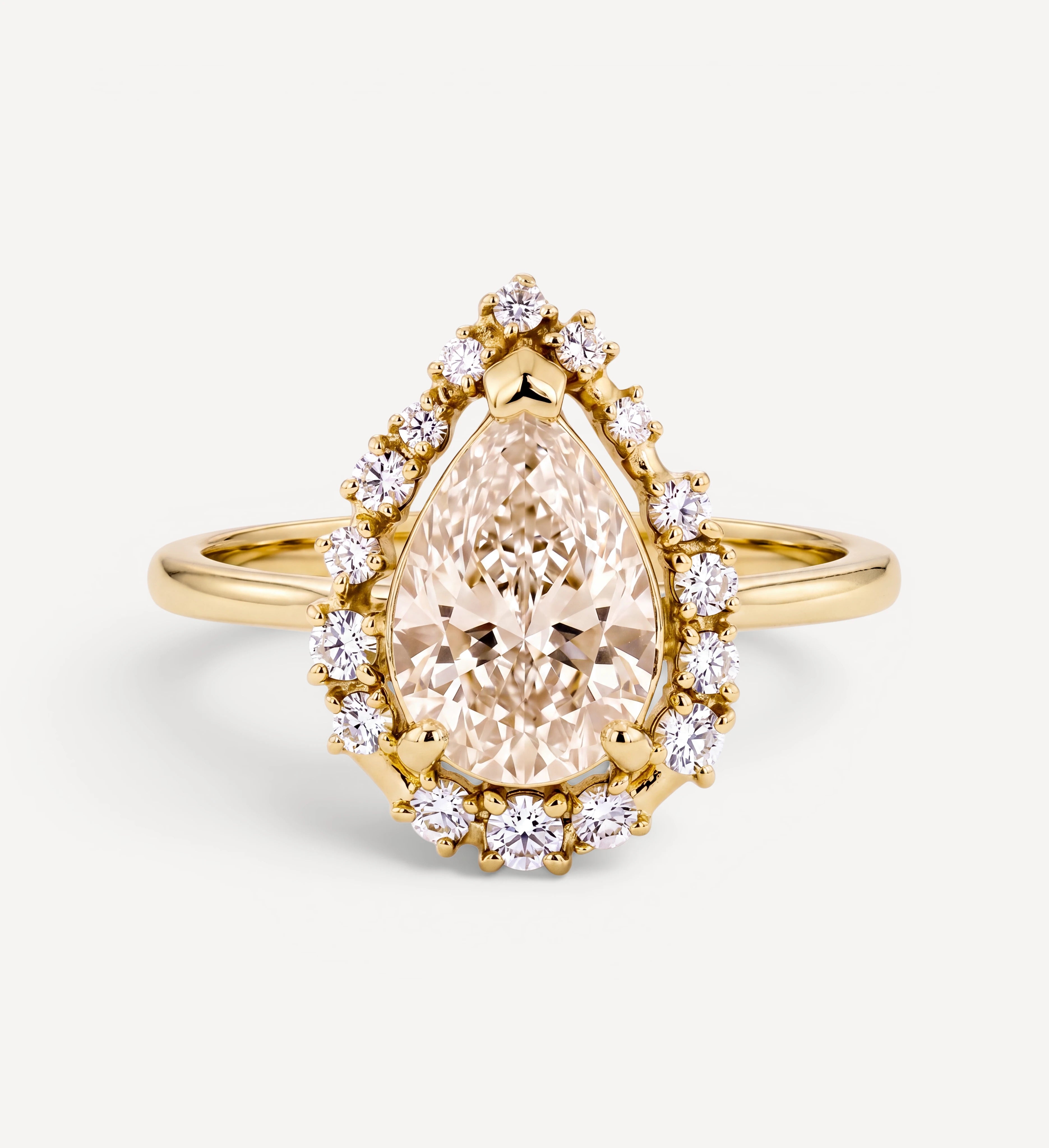 Lacey | champagne diamond