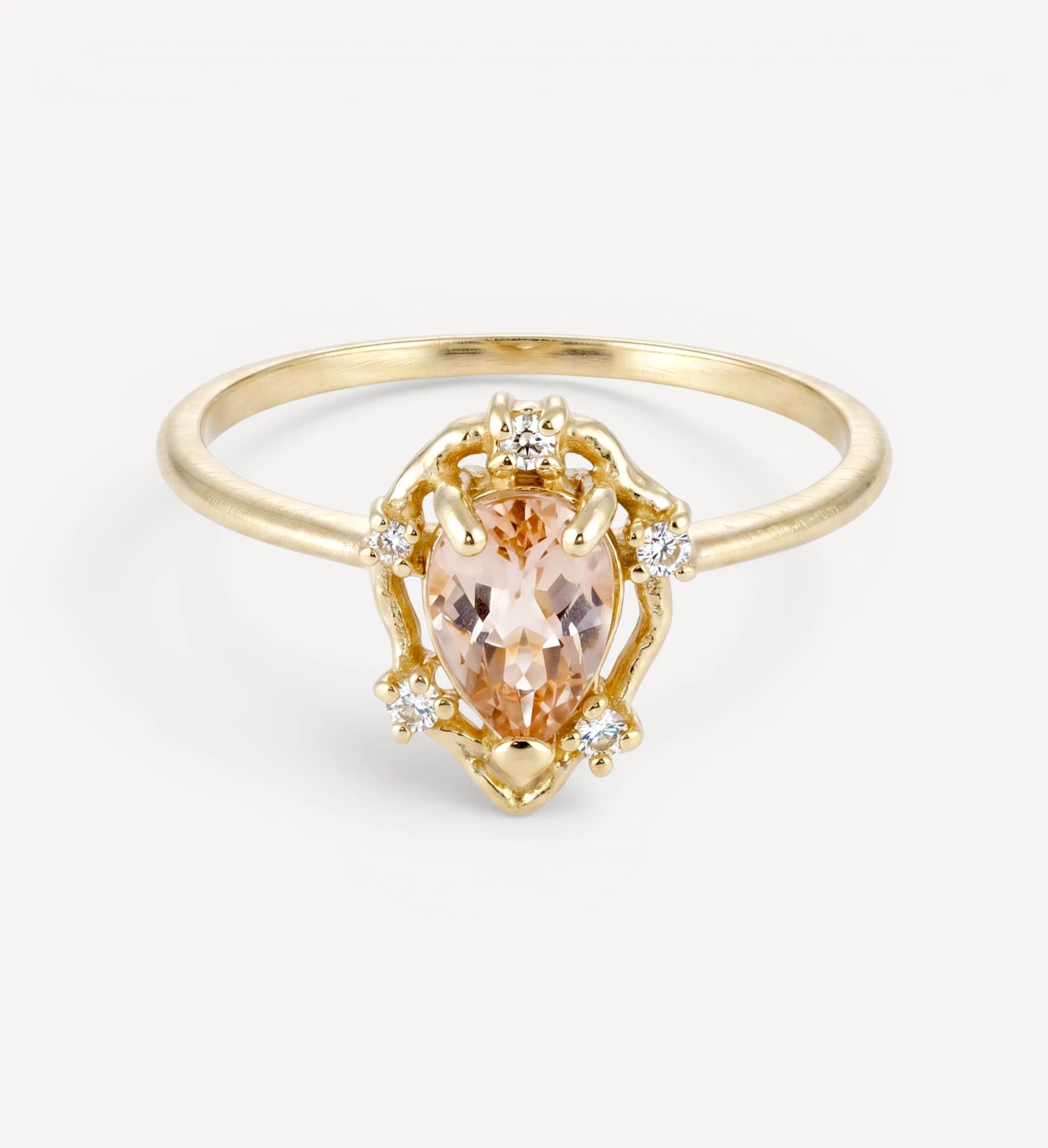 Peone | morganite & diamonds