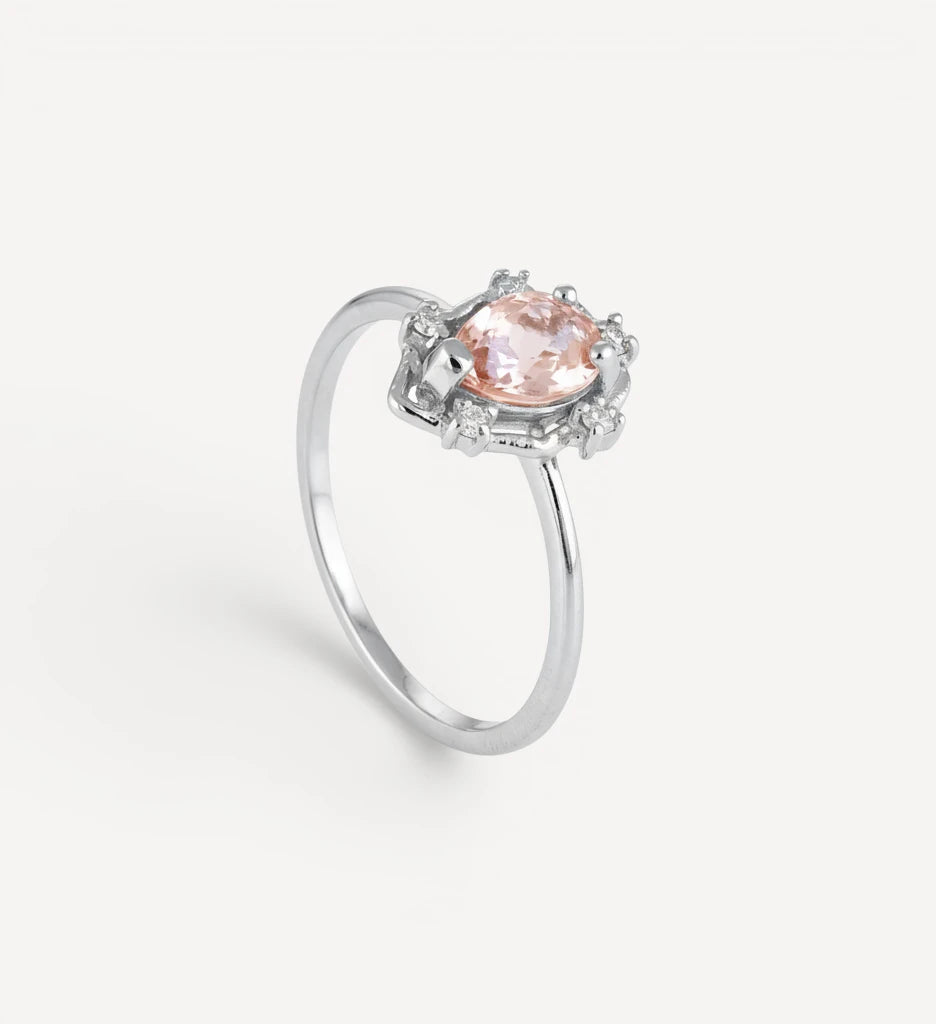 Peone | morganite & diamonds