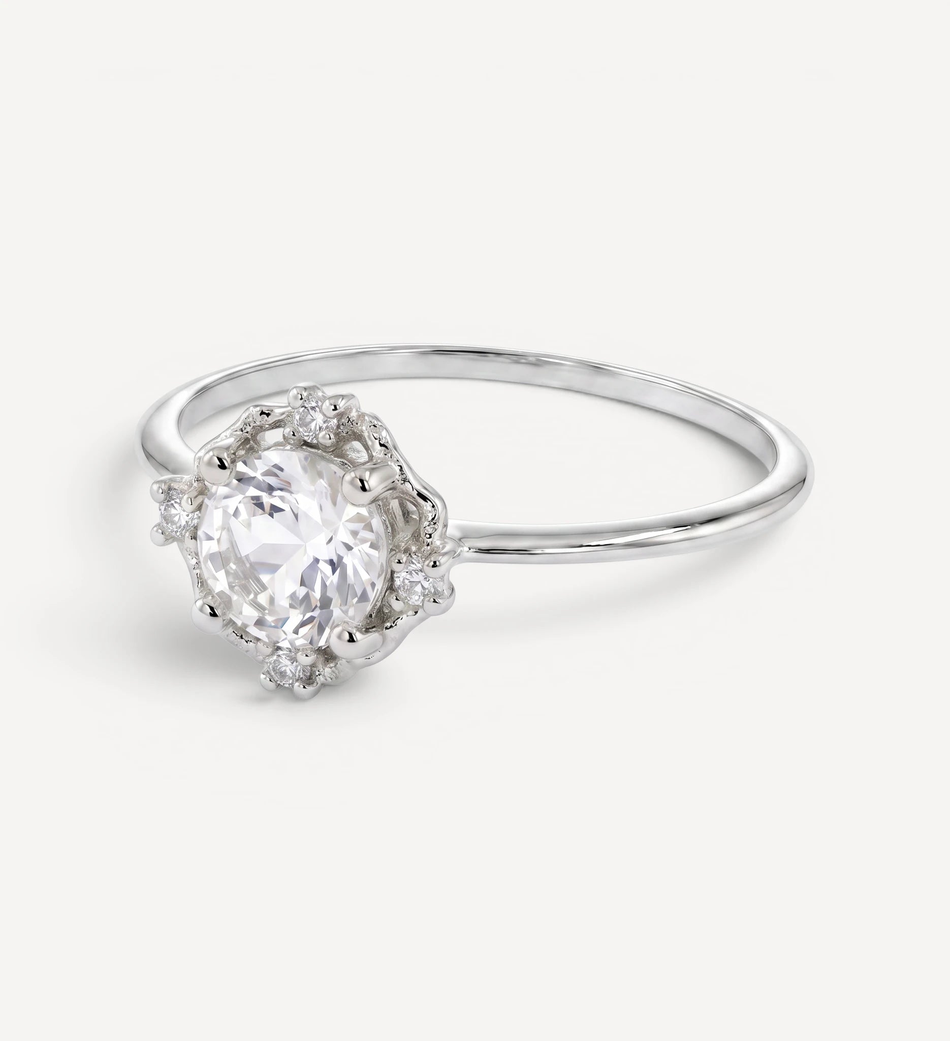 ADRIA | white topaz & diamonds