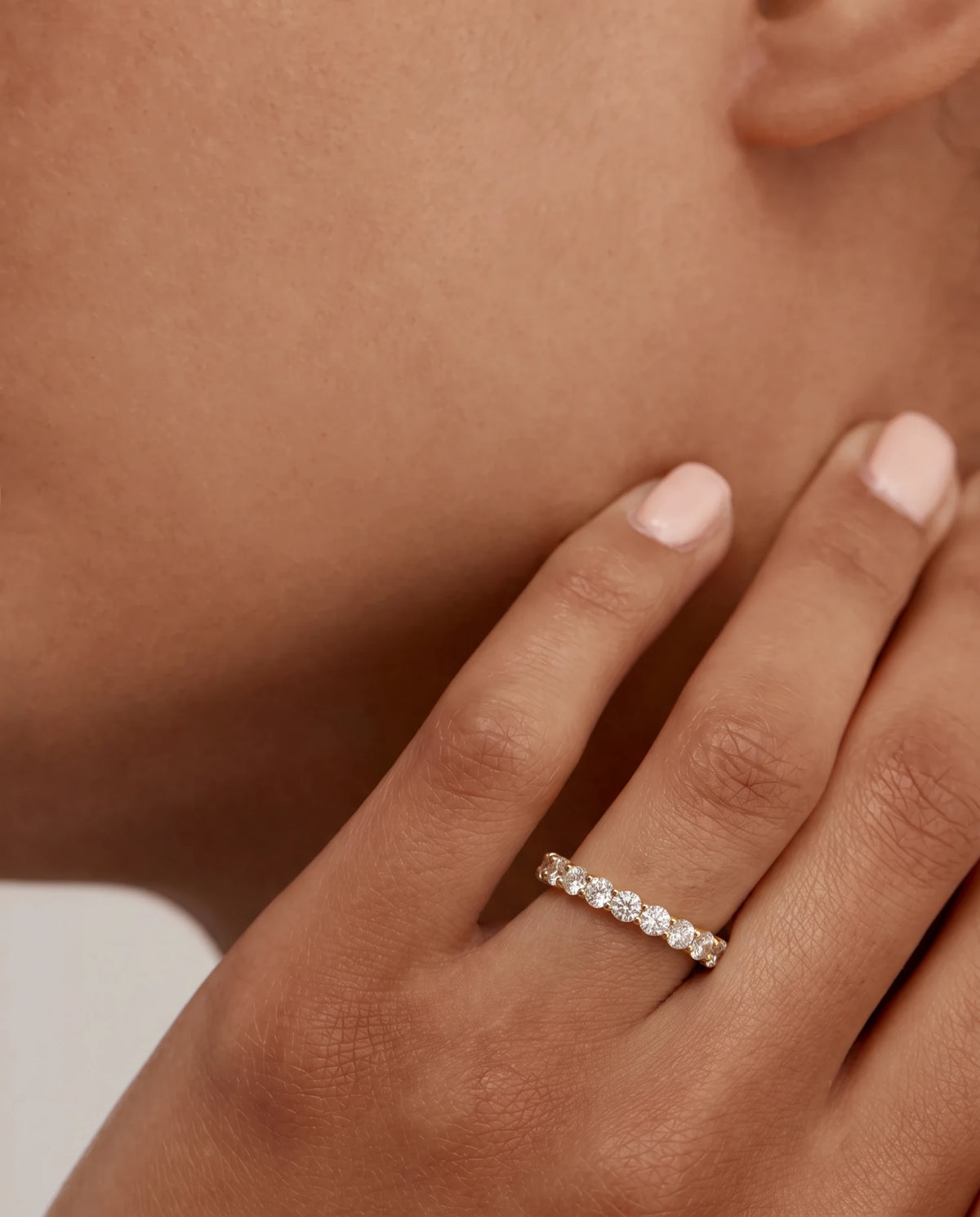 Classic Eternity Ring | Round Diamond