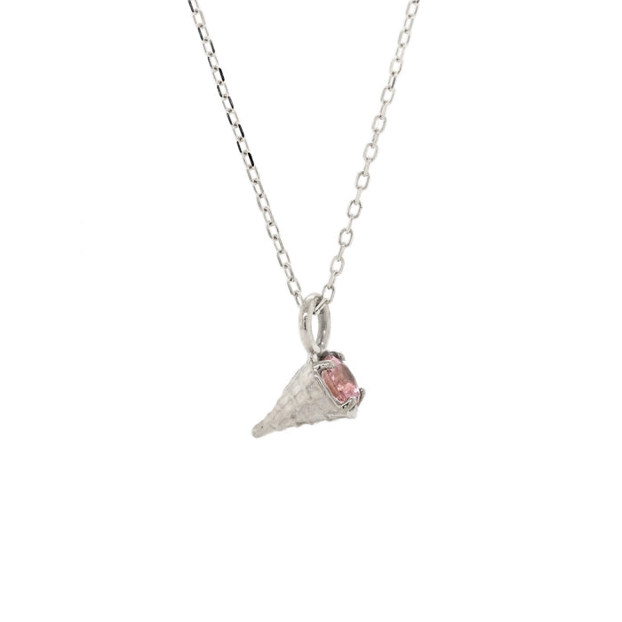 Ice cream charm necklace | birthstone