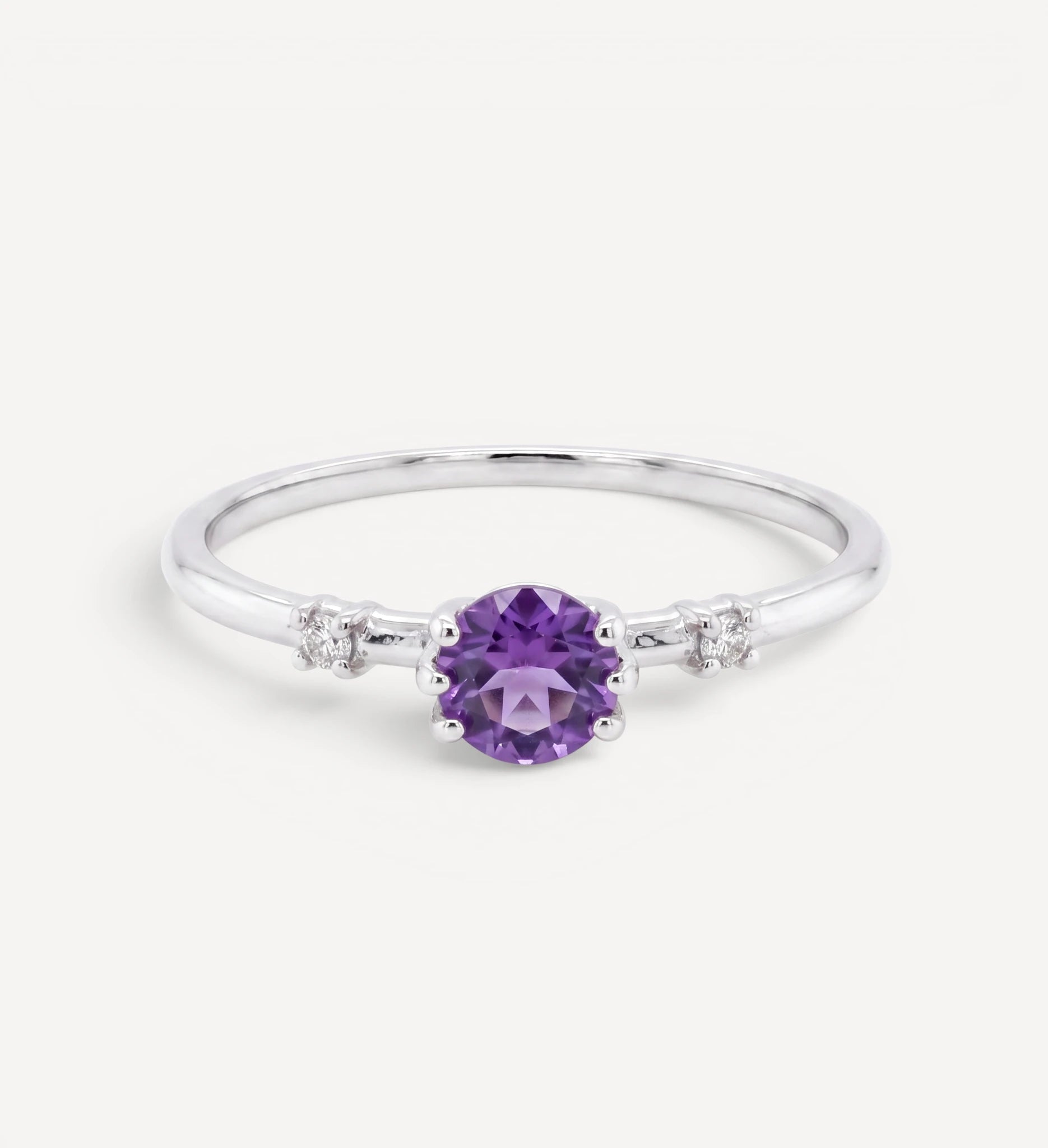 Lana II | purple sapphire & diamonds