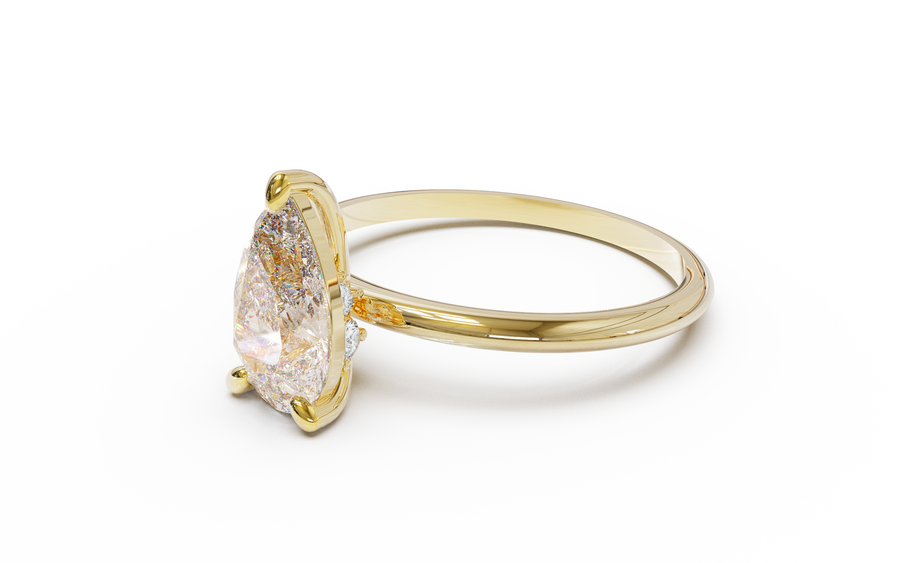1.20ct Pear Hidden Halo | One Of A Kind