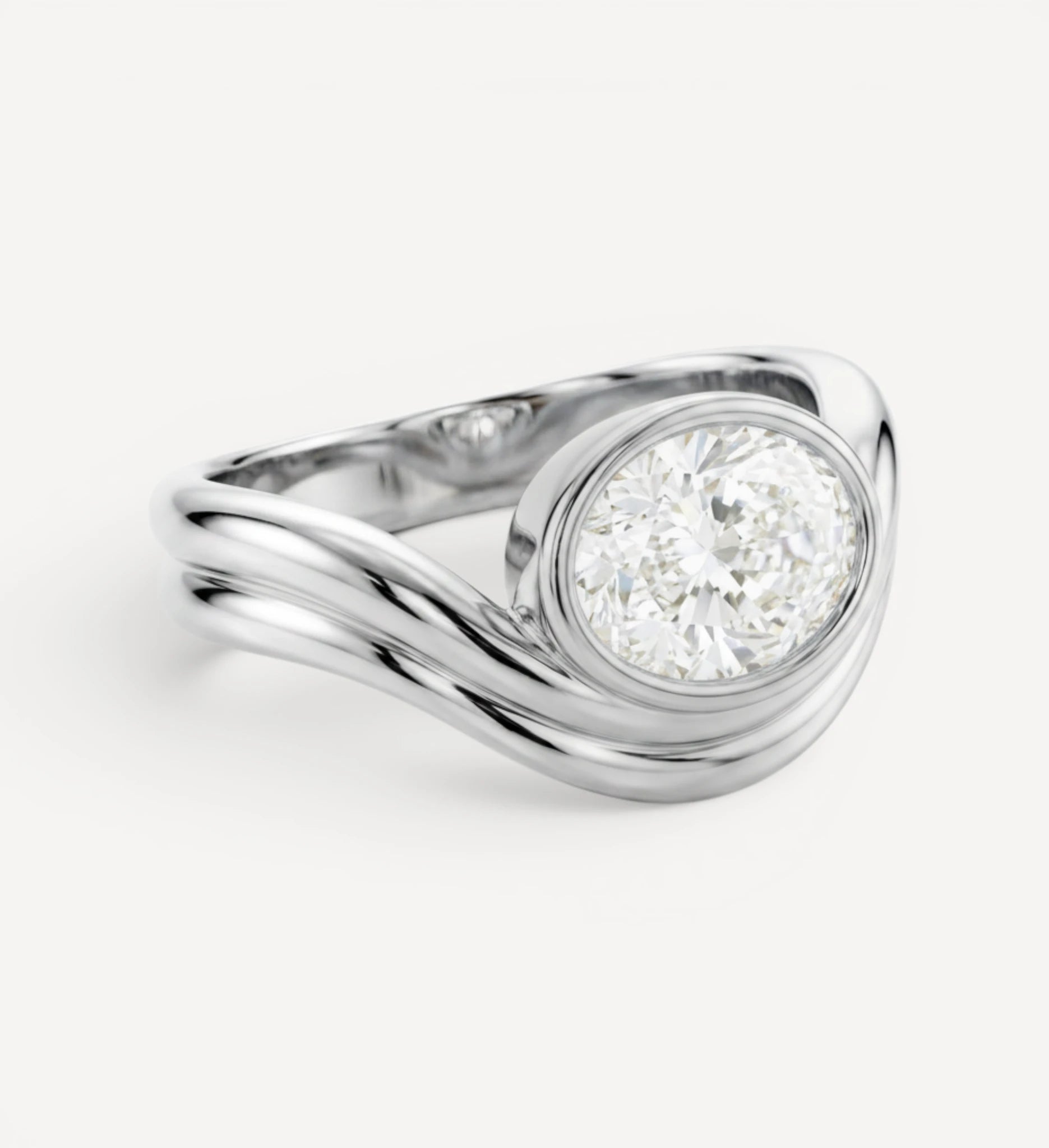 Quinn Ring | Oval Diamond
