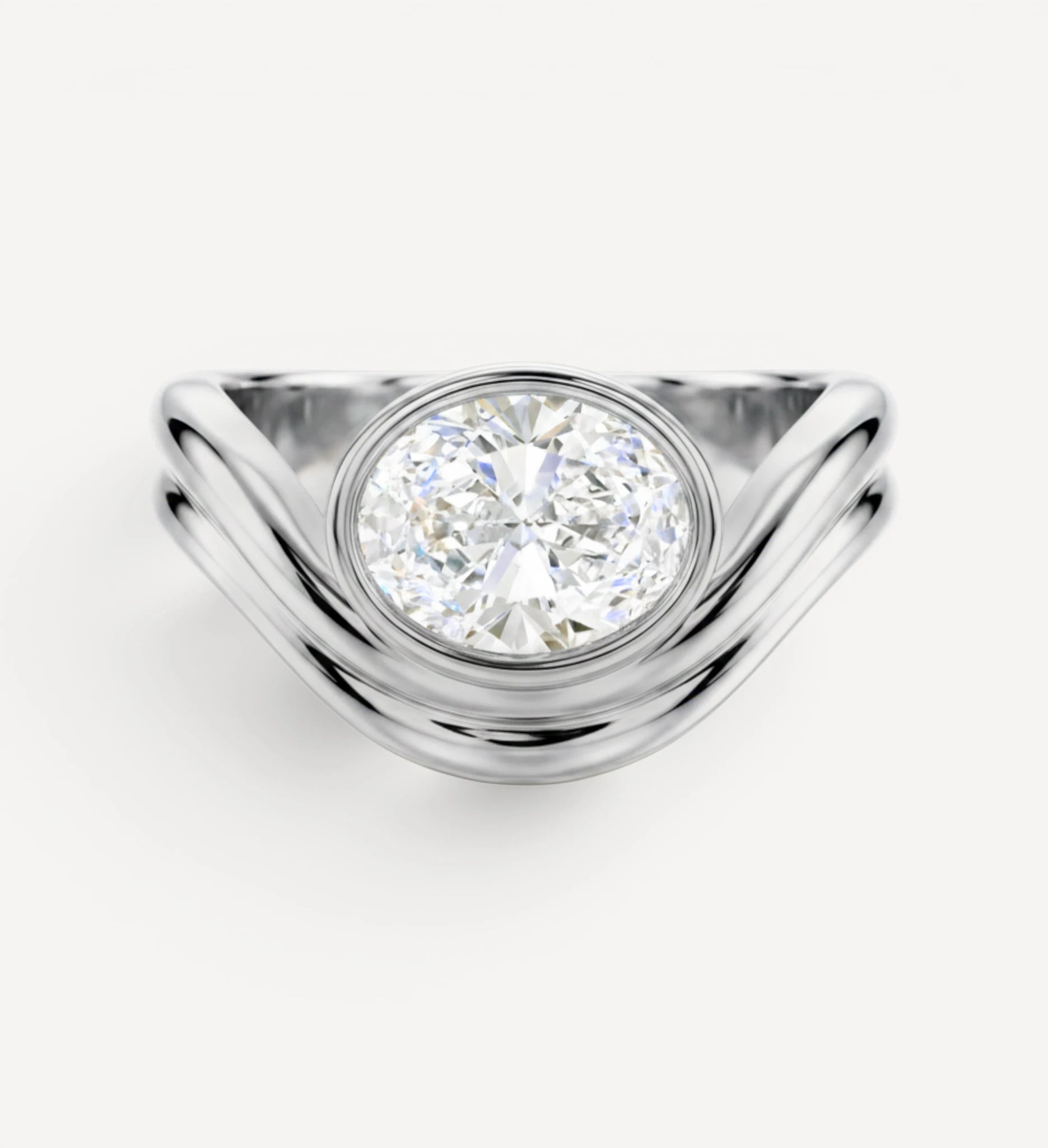 Quinn Ring | Oval Diamond