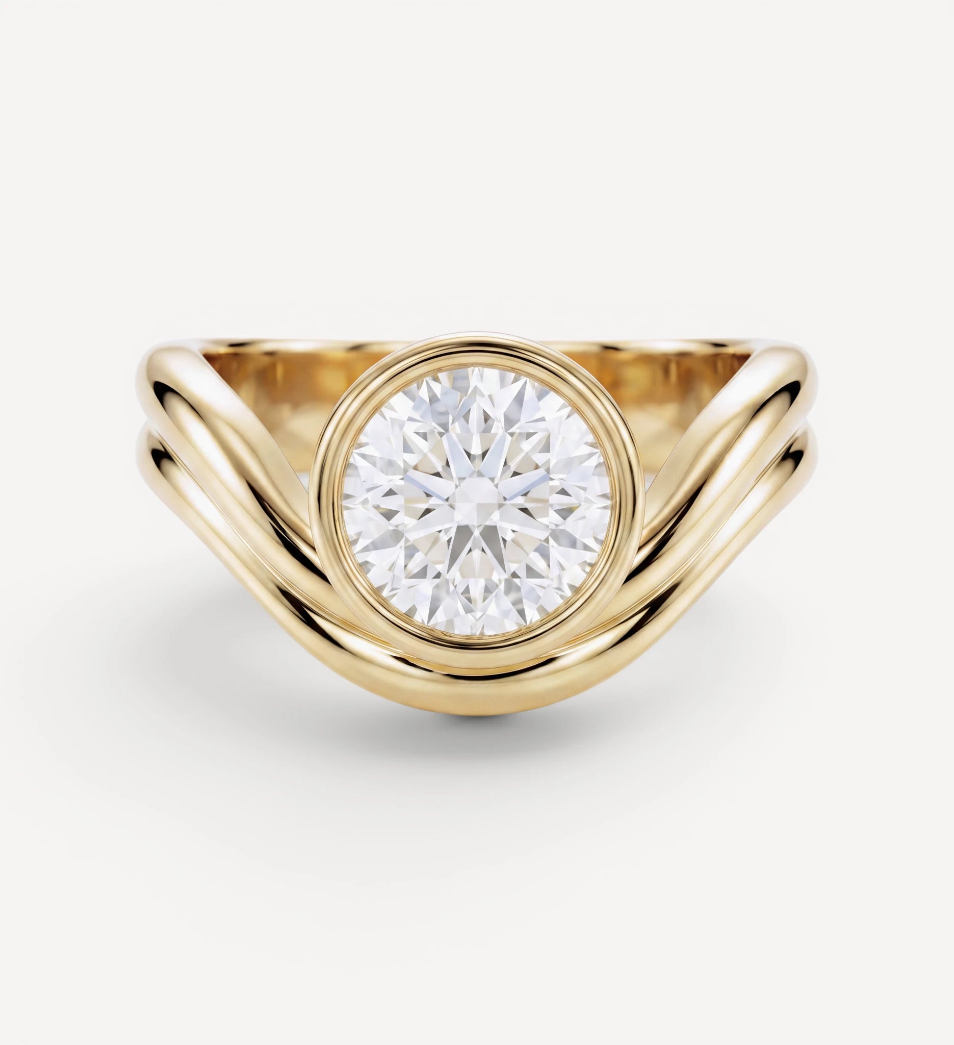 Quinn Ring | Round Diamond