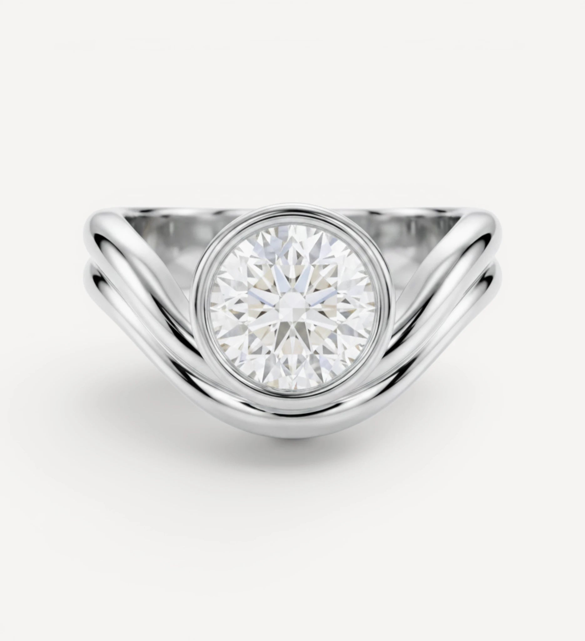 Quinn Ring | Round Diamond