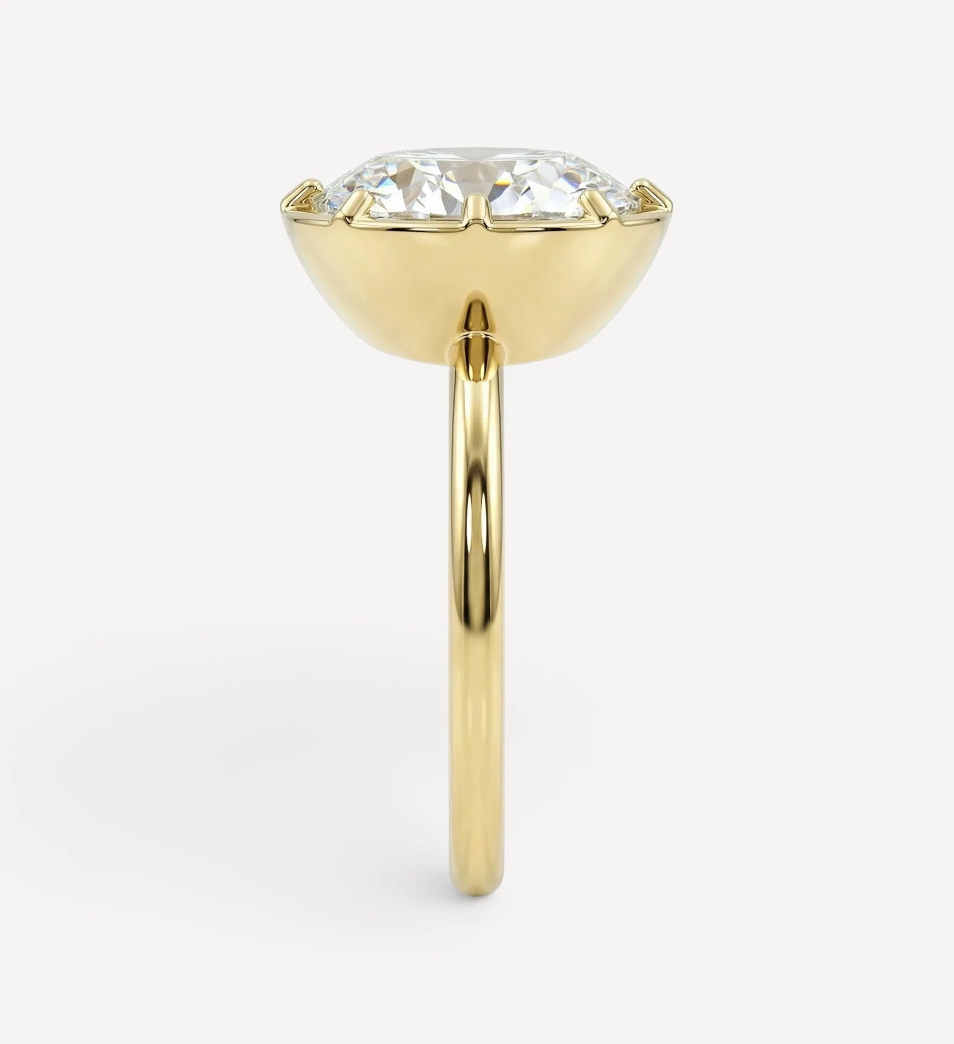 Minerva Solitaire | Oval