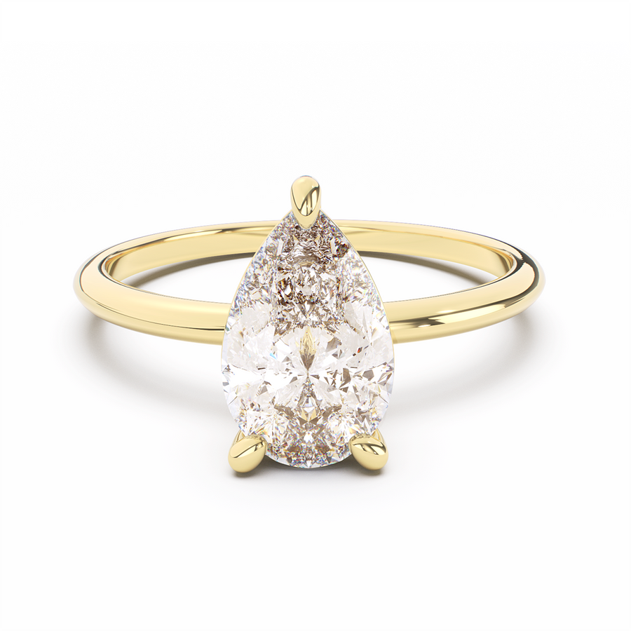1.20ct Pear Hidden Halo | One Of A Kind