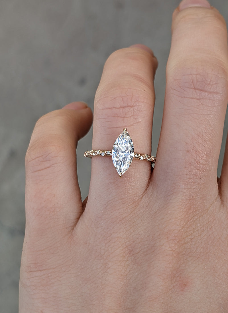 Eden | marquise diamond