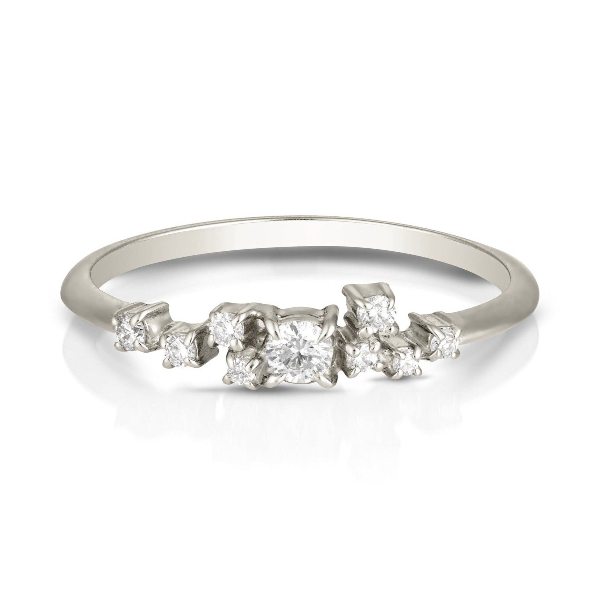 Esma ring | white diamonds