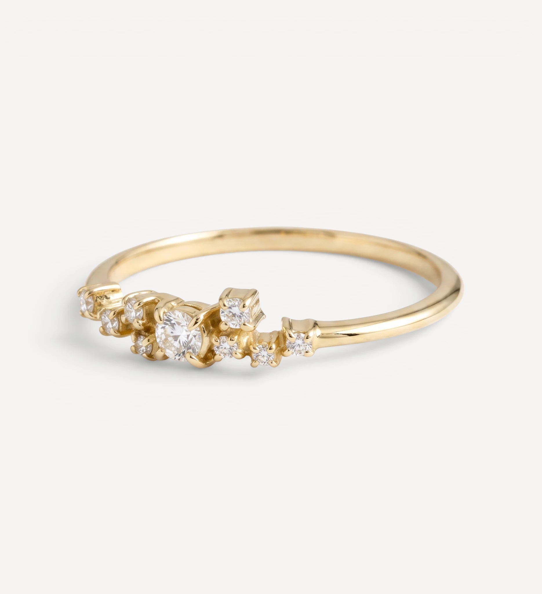 Esma ring | white diamonds