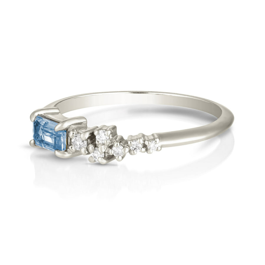 Efina ring | blue sapphire