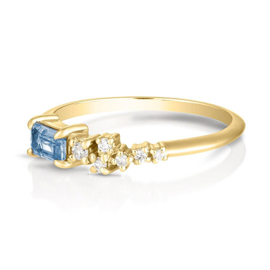 Efina ring | blue sapphire
