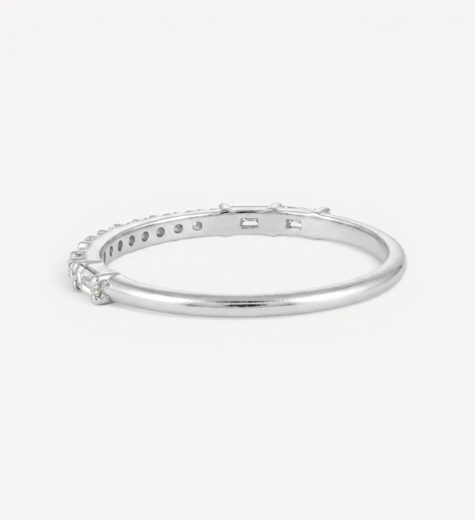 Diamond Morse Code Ring | MISS U