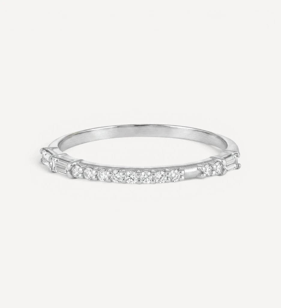 Diamond Morse Code Ring | MISS U