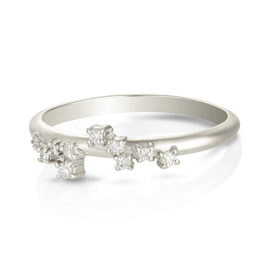 Ayla ring | diamonds - wide