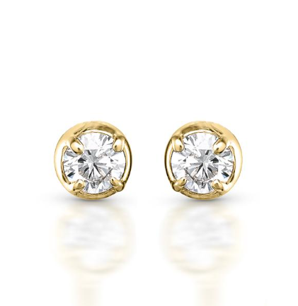 Giulia Diamond Studs II | diamond