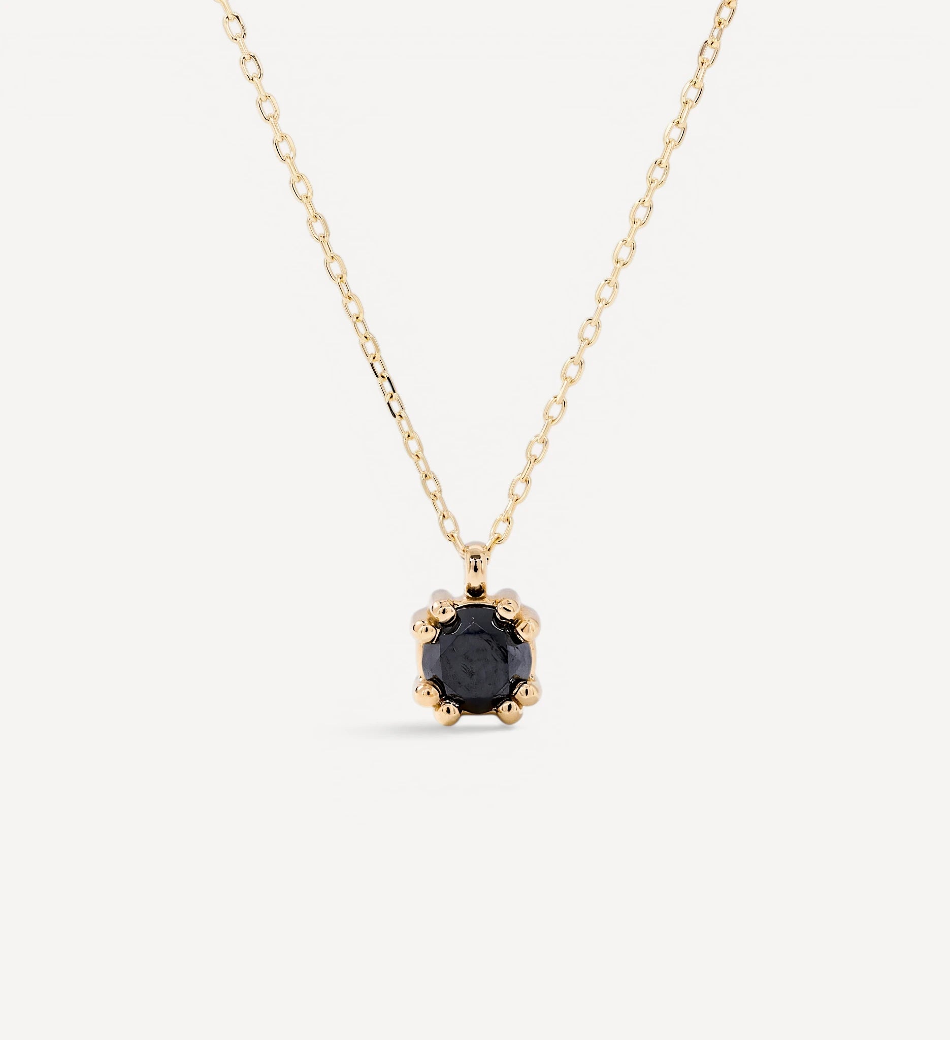 Venus necklace | black diamond
