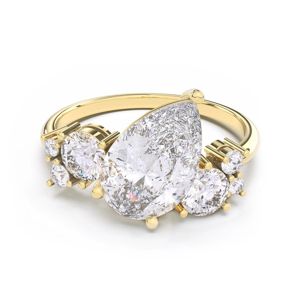 Winifred Diamond Cluster | Pear