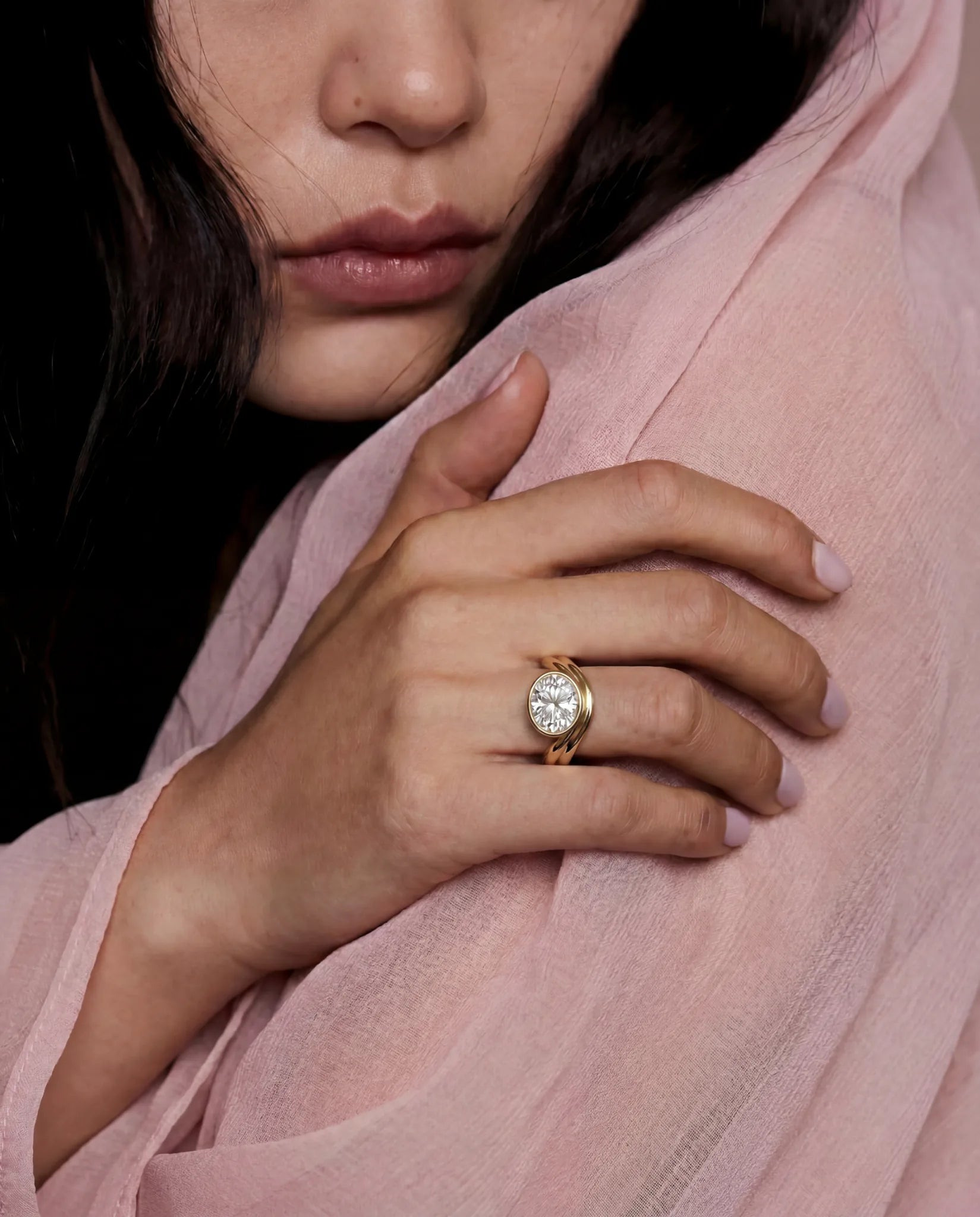 Quinn Ring | Oval Diamond