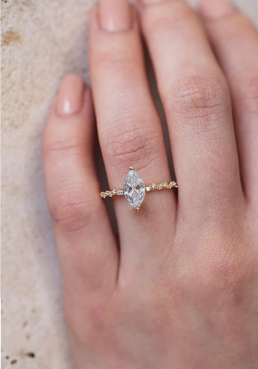 Eden | marquise diamond
