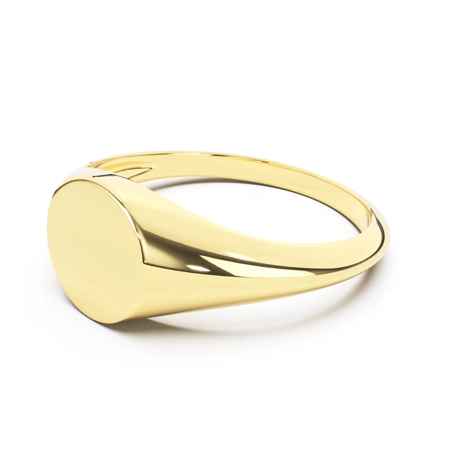 Round Signet II | Engraved Initial