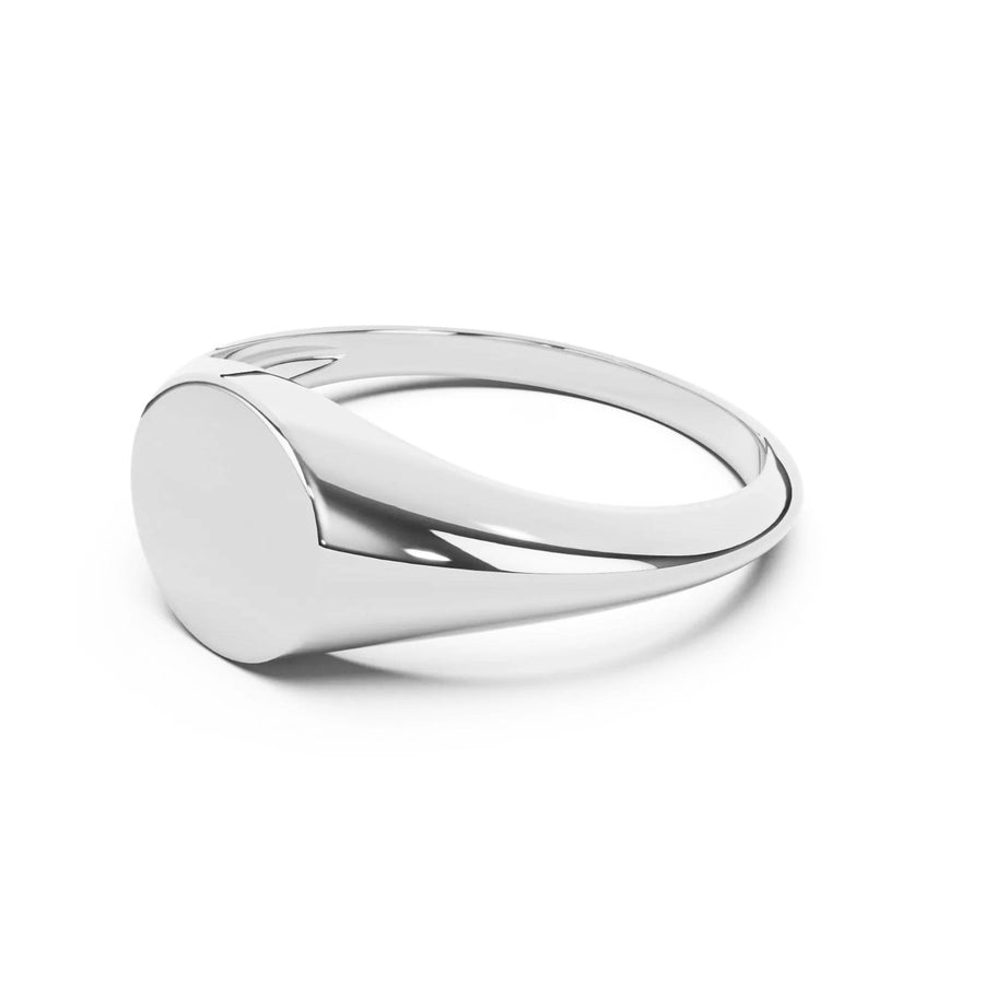 Round Signet | Engraved Initial